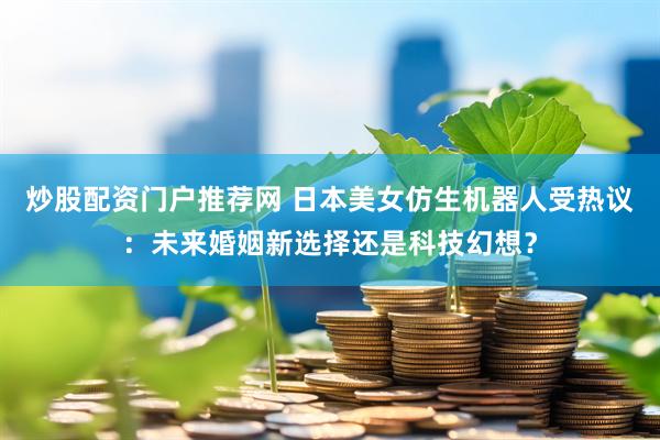 炒股配资门户推荐网 日本美女仿生机器人受热议：未来婚姻新选择还是科技幻想？